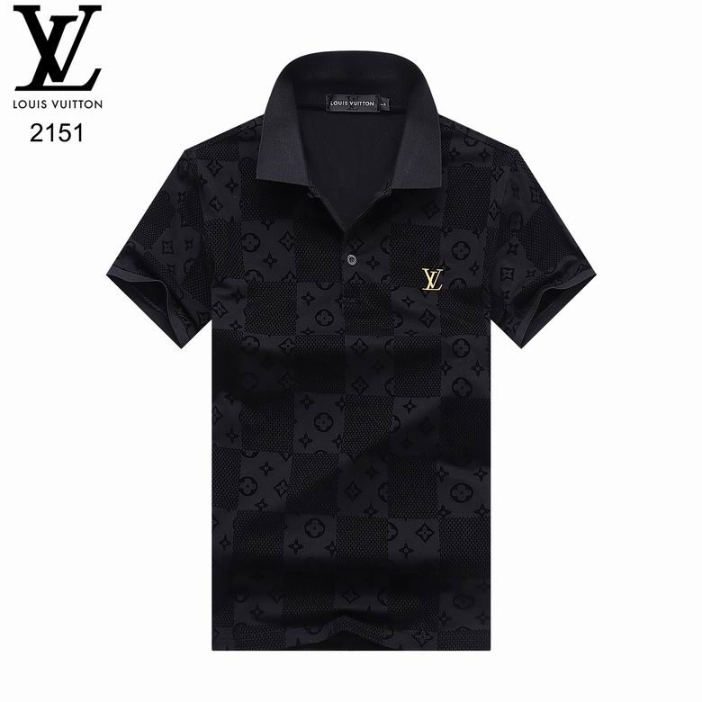 Louis Vuitton POLO shirts men-LV3003P